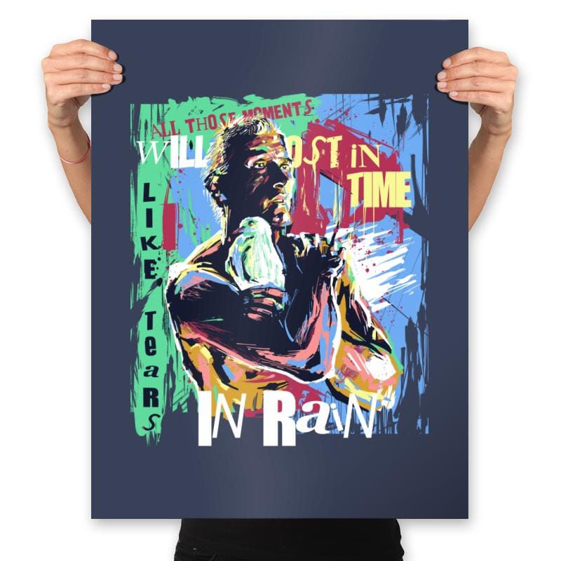 Roy Painting - Prints Posters RIPT Apparel 18x24 / Navy