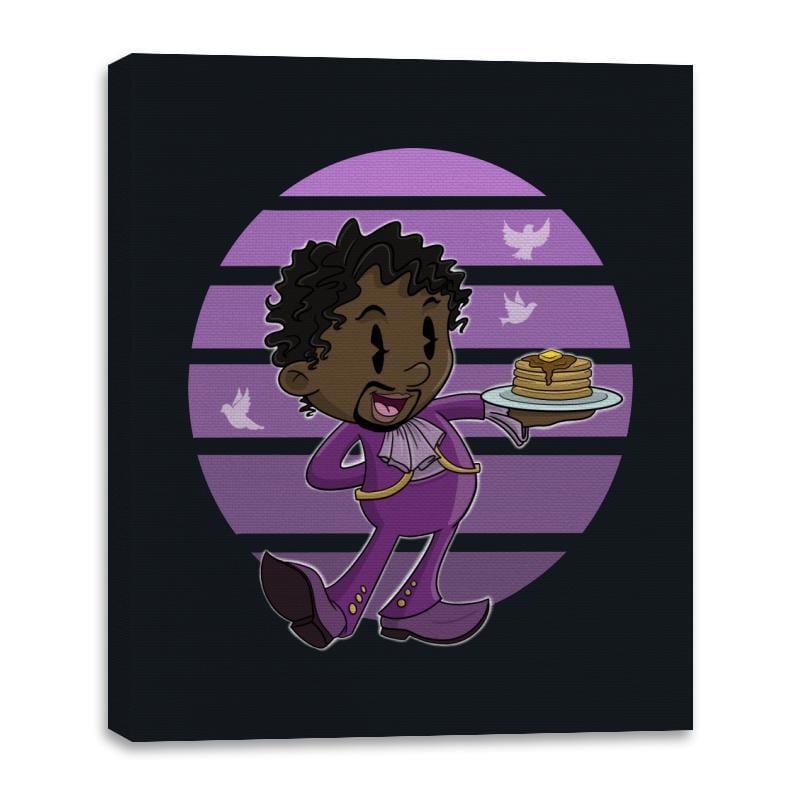 Royal Pancakes - Canvas Wraps Canvas Wraps RIPT Apparel 16x20 / Black