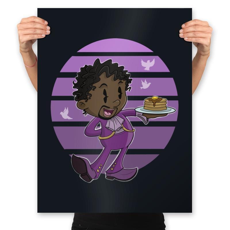 Royal Pancakes - Prints Posters RIPT Apparel 18x24 / Black