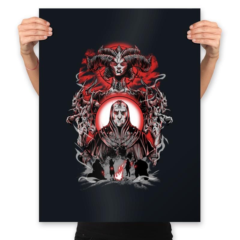 RPG Against Evil - Prints Posters RIPT Apparel 18x24 / Black