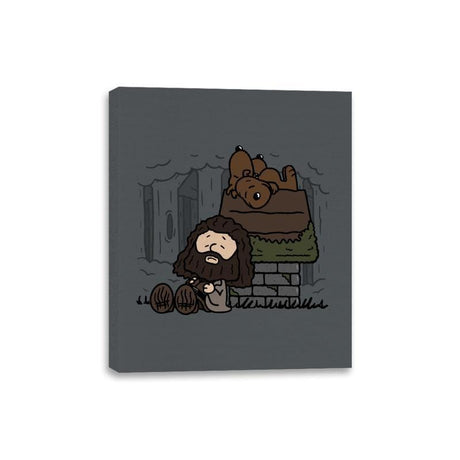 Rubeus Brown! - Canvas Wraps Canvas Wraps RIPT Apparel 8x10 / Charcoal