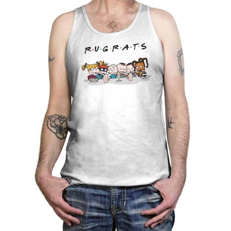 Rugfriends - Tanktop Tanktop RIPT Apparel X-Small / White