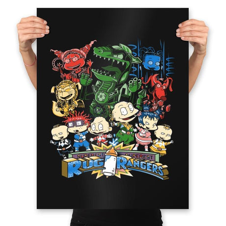 Rugrangers - Prints Posters RIPT Apparel 18x24 / Black