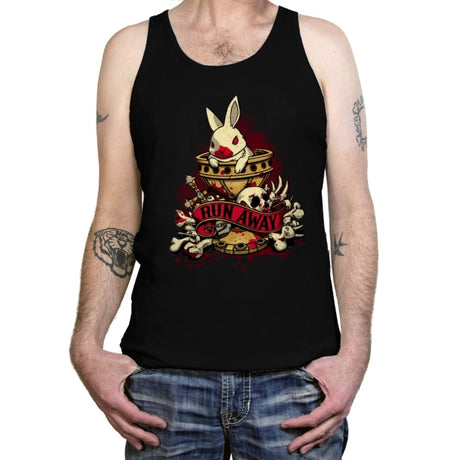 Run Away - Tanktop Tanktop RIPT Apparel X-Small / Black