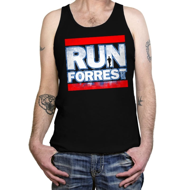 Run Forrest - Tanktop Tanktop RIPT Apparel X-Small / Black