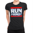 Run Forrest - Womens Premium T-Shirts RIPT Apparel Small / Black