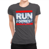 Run Forrest - Womens Premium T-Shirts RIPT Apparel Small / Heavy Metal