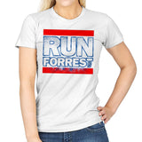 Run Forrest - Womens T-Shirts RIPT Apparel Small / White