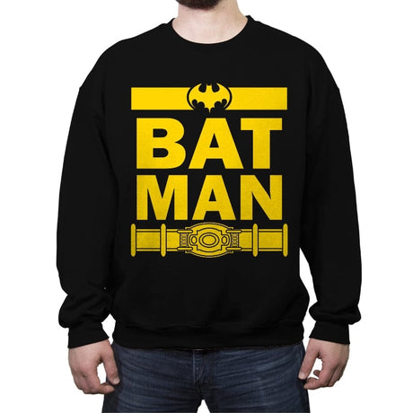 Run Gotham - Crew Neck Sweatshirt Crew Neck Sweatshirt RIPT Apparel Small / Black