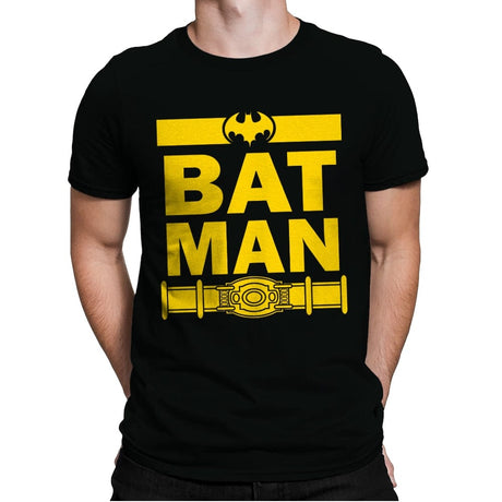 Run Gotham - Mens Premium T-Shirts RIPT Apparel Small / Black