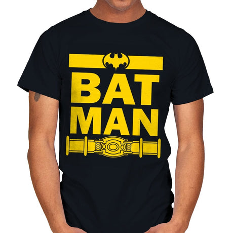 Run Gotham - Mens T-Shirts RIPT Apparel Small / Black