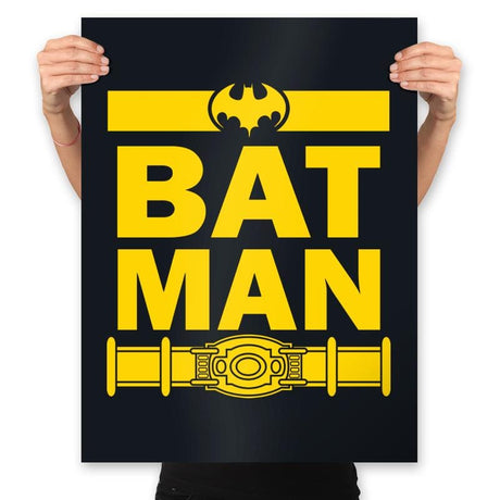 Run Gotham - Prints Posters RIPT Apparel 18x24 / Black