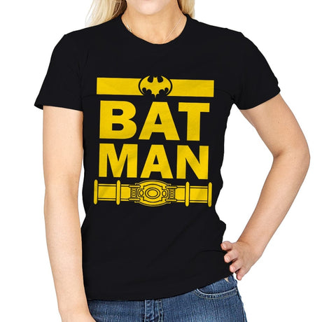 Run Gotham - Womens T-Shirts RIPT Apparel Small / Black