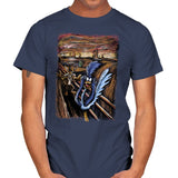 Runner Scream - Mens T-Shirts RIPT Apparel Small / Navy