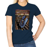 Runner Scream - Womens T-Shirts RIPT Apparel Small / Navy