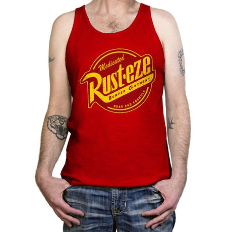 Rust Eze - Tanktop Tanktop RIPT Apparel X-Small / Red