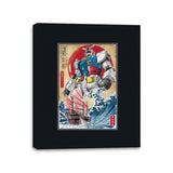 RX-78-2 Gundam in Japan - Canvas Wraps Canvas Wraps RIPT Apparel 11x14 / Black