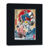 RX-78-2 Gundam in Japan - Canvas Wraps Canvas Wraps RIPT Apparel 16x20 / Black