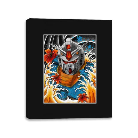 RX 78 - Canvas Wraps Canvas Wraps RIPT Apparel 11x14 / Black