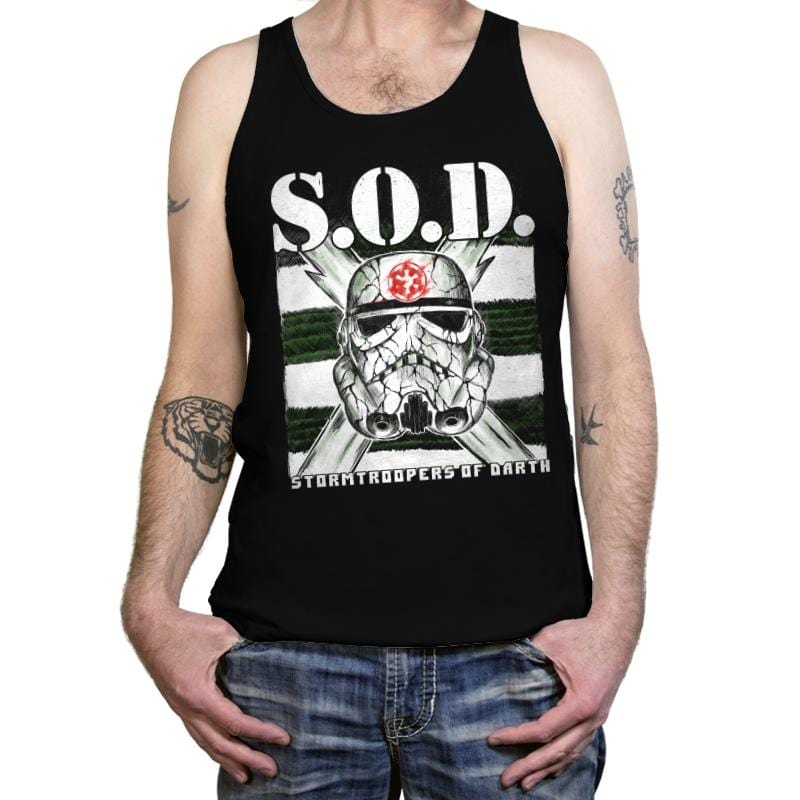 S.O.D. - Tanktop Tanktop RIPT Apparel X-Small / Black