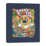 Sabertooth Loops - Canvas Wraps Canvas Wraps RIPT Apparel 16x20 / Navy