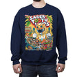 Sabertooth Loops - Crew Neck Sweatshirt Crew Neck Sweatshirt RIPT Apparel Small / Navy