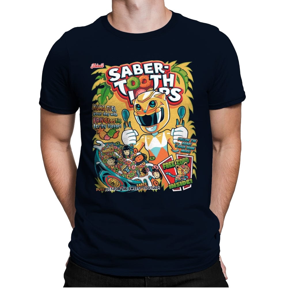 Sabertooth Loops - Mens Premium T-Shirts RIPT Apparel Small / Midnight Navy