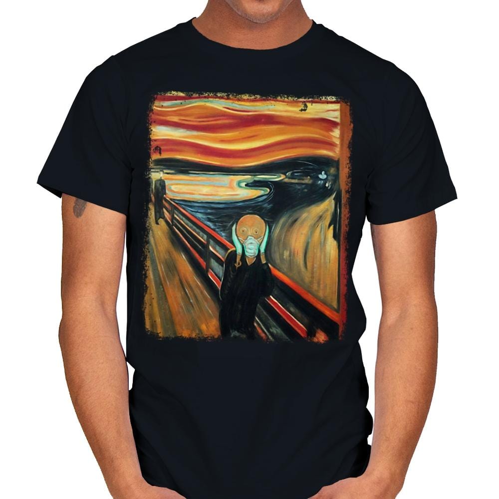 Safe Scream - Mens T-Shirts RIPT Apparel Small / Black