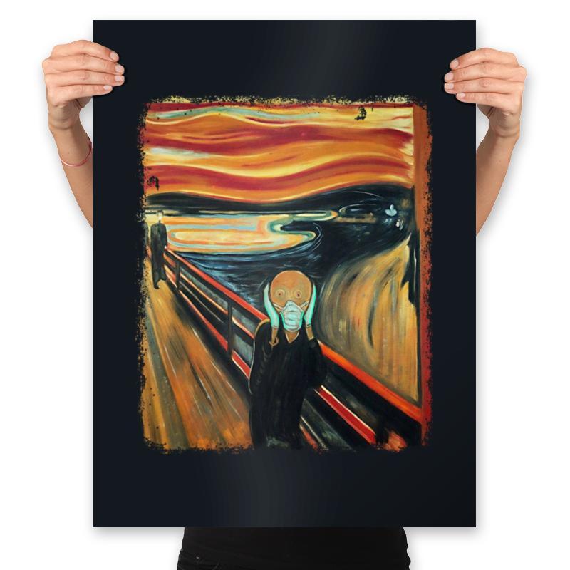 Safe Scream - Prints Posters RIPT Apparel 18x24 / Black