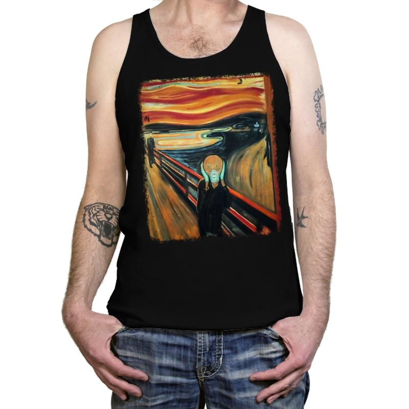 Safe Scream - Tanktop Tanktop RIPT Apparel X-Small / Black