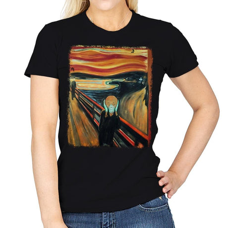 Safe Scream - Womens T-Shirts RIPT Apparel Small / Black