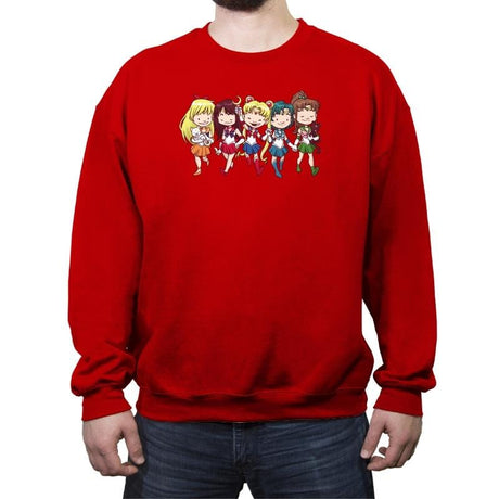 Sailor BFFs - Crew Neck Sweatshirt Crew Neck Sweatshirt RIPT Apparel