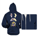 Sailor + Moon - Hoodies Hoodies RIPT Apparel Small / Navy