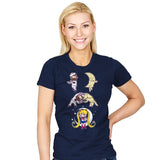 Sailor + Moon - Womens T-Shirts RIPT Apparel Small / Navy