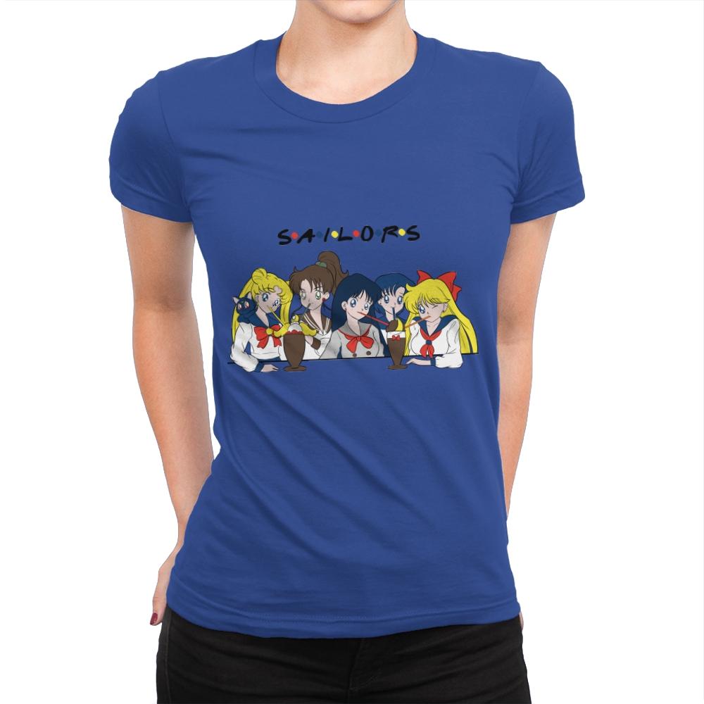 Sailor Pals - Womens Premium T-Shirts RIPT Apparel Small / Royal