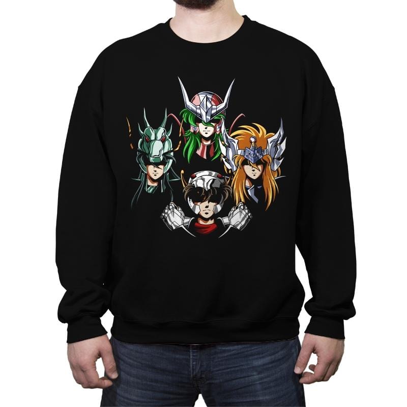 Saint Rhapsody - Crew Neck Sweatshirt Crew Neck Sweatshirt RIPT Apparel Small / Black