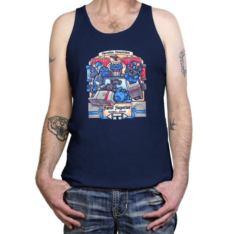 Saint Superior - Tanktop Tanktop RIPT Apparel X-Small / Navy