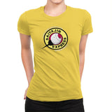 Saiyajin Express - Kamehameha Tees - Womens Premium T-Shirts RIPT Apparel Small / Vibrant Yellow