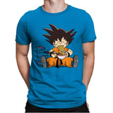 Saiyan Breakfast - Mens Premium T-Shirts RIPT Apparel Small / Turqouise