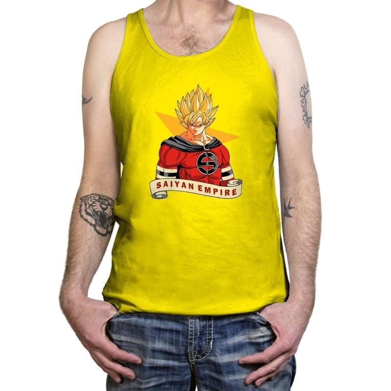 SAIYAN EMPIRE - Tanktop Tanktop RIPT Apparel X-Small / Neon Yellow