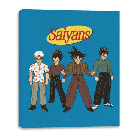 Saiyanfeld - Canvas Wraps Canvas Wraps RIPT Apparel 16x20 / Sapphire