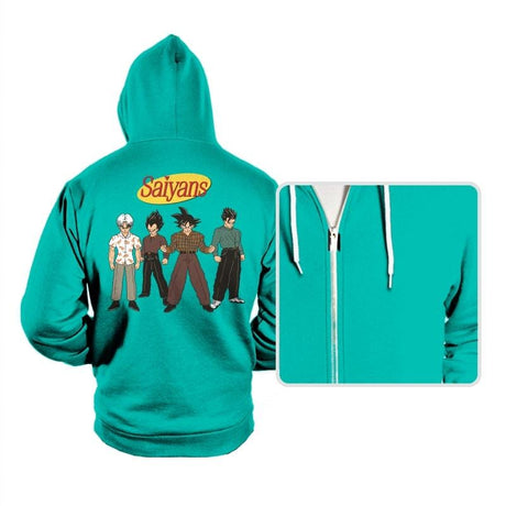 Saiyanfeld - Hoodies Hoodies RIPT Apparel Small / Teal