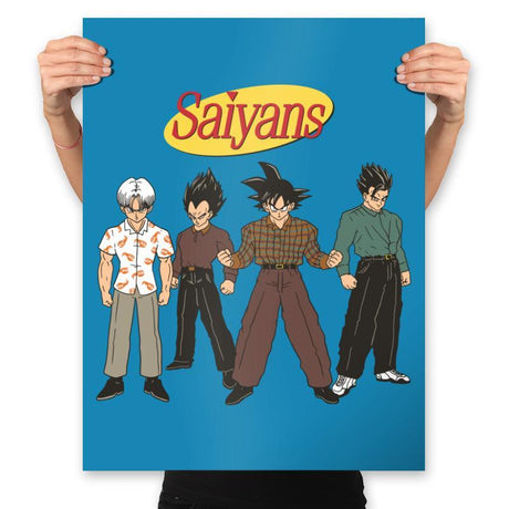 Saiyanfeld - Prints Posters RIPT Apparel 18x24 / Sapphire