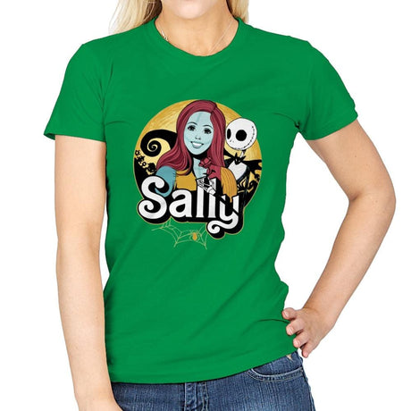 Sally - Anytime - Womens T-Shirts RIPT Apparel Small / Irish Green