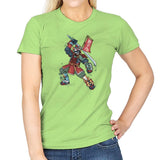 Samurai of Lions Exclusive - Womens T-Shirts RIPT Apparel Small / Mint Green