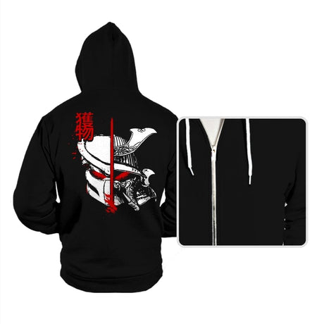 Samurai Prey - Hoodies Hoodies RIPT Apparel Small / Black