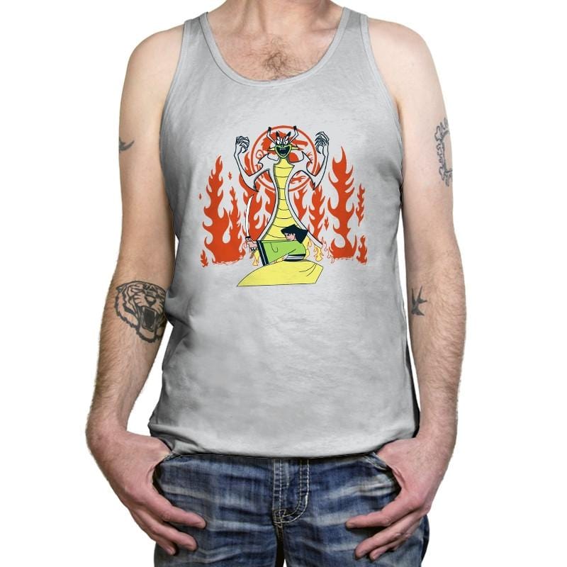 Samurai Princess Exclusive - Tanktop Tanktop RIPT Apparel X-Small / Silver