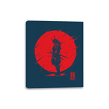 Samurai Spirit - Canvas Wraps Canvas Wraps RIPT Apparel 8x10 / Indigo