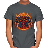 Samurai Strange - Mens T-Shirts RIPT Apparel Small / Charcoal