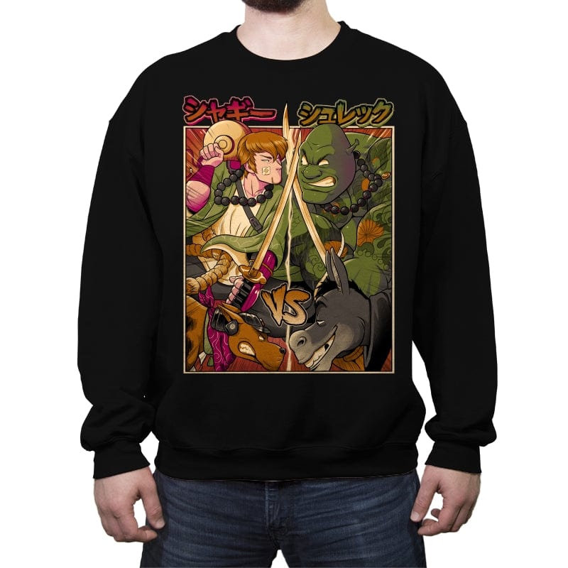 Samurai Sukubi Vs Shurreku - Crew Neck Sweatshirt